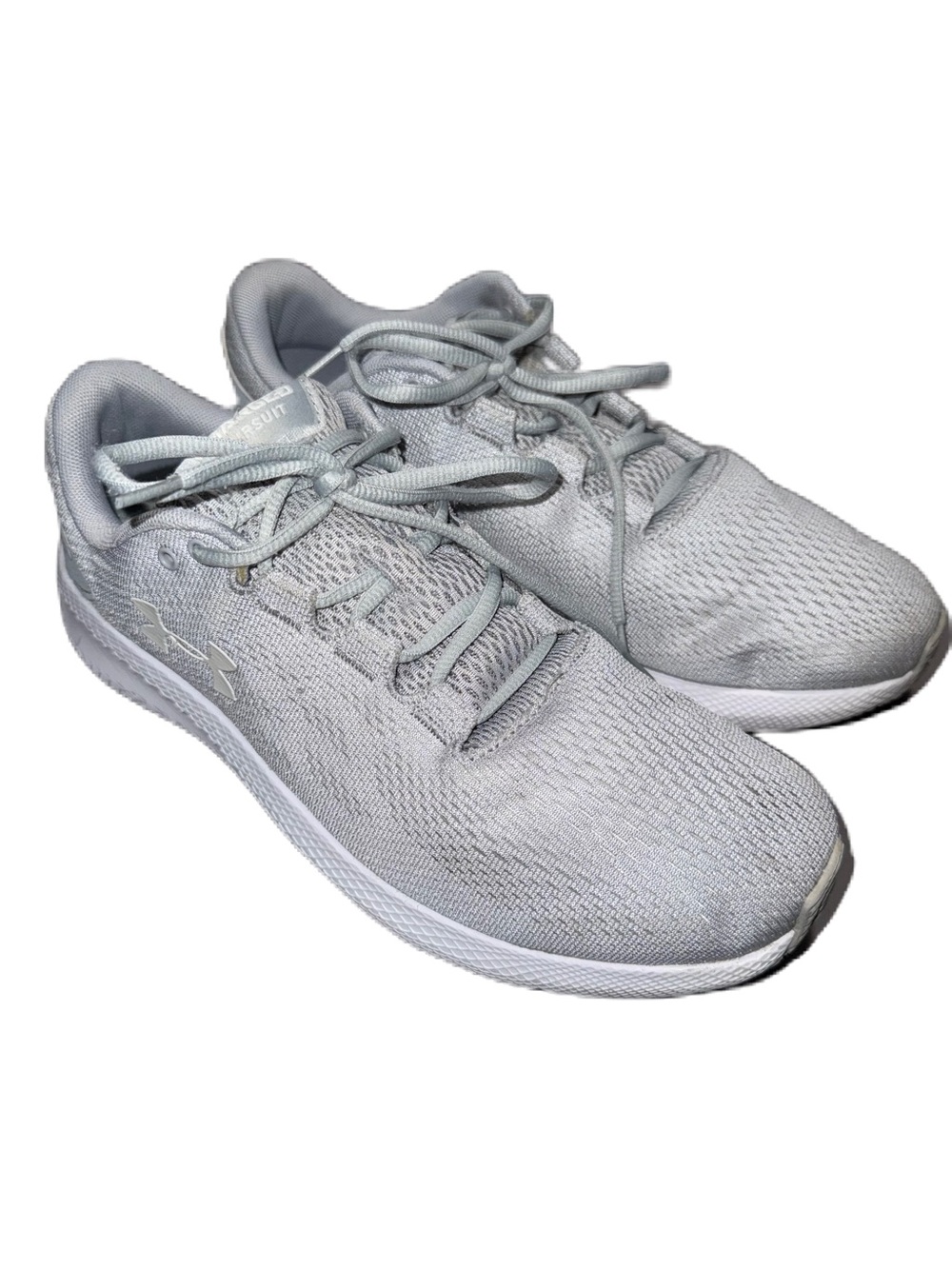 Under Armour Charged Pursuit 2 Grey Men’s Lightweight Running Shoes Size 11 EUC